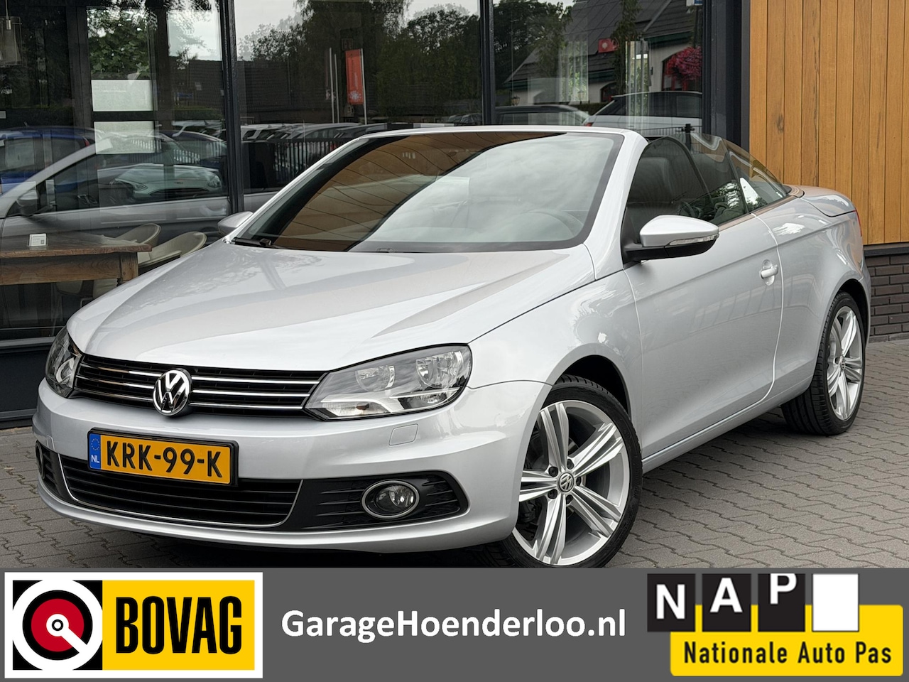 Volkswagen Eos - 1.4 TSI Cruise control, Navi, Lederen bekleding, Garantie - AutoWereld.nl