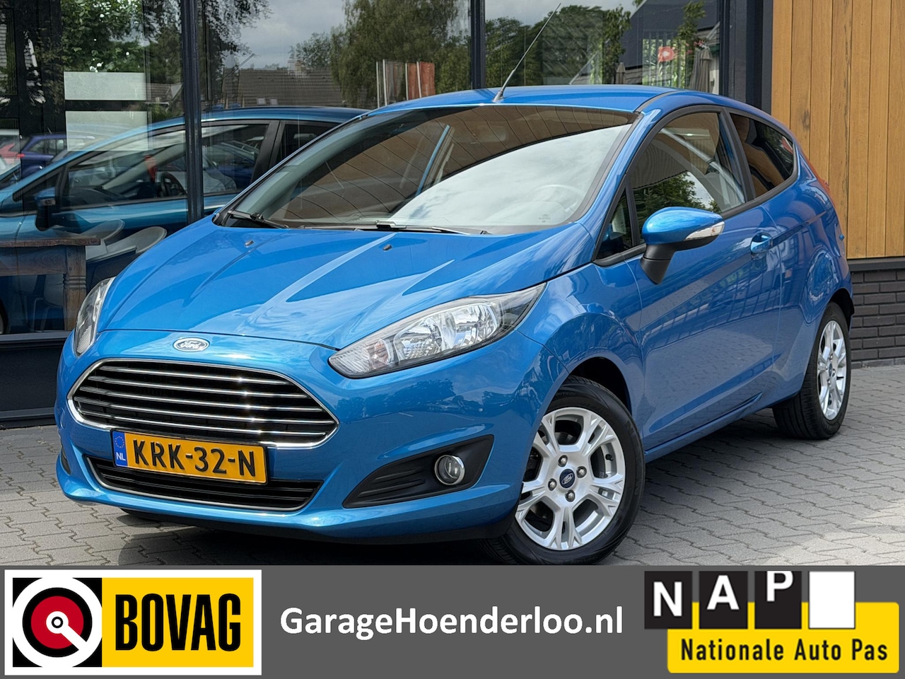 Ford Fiesta - 1.0 100pk Titanium Cruise, Stoelverw. Bluetooth, Garantie - AutoWereld.nl