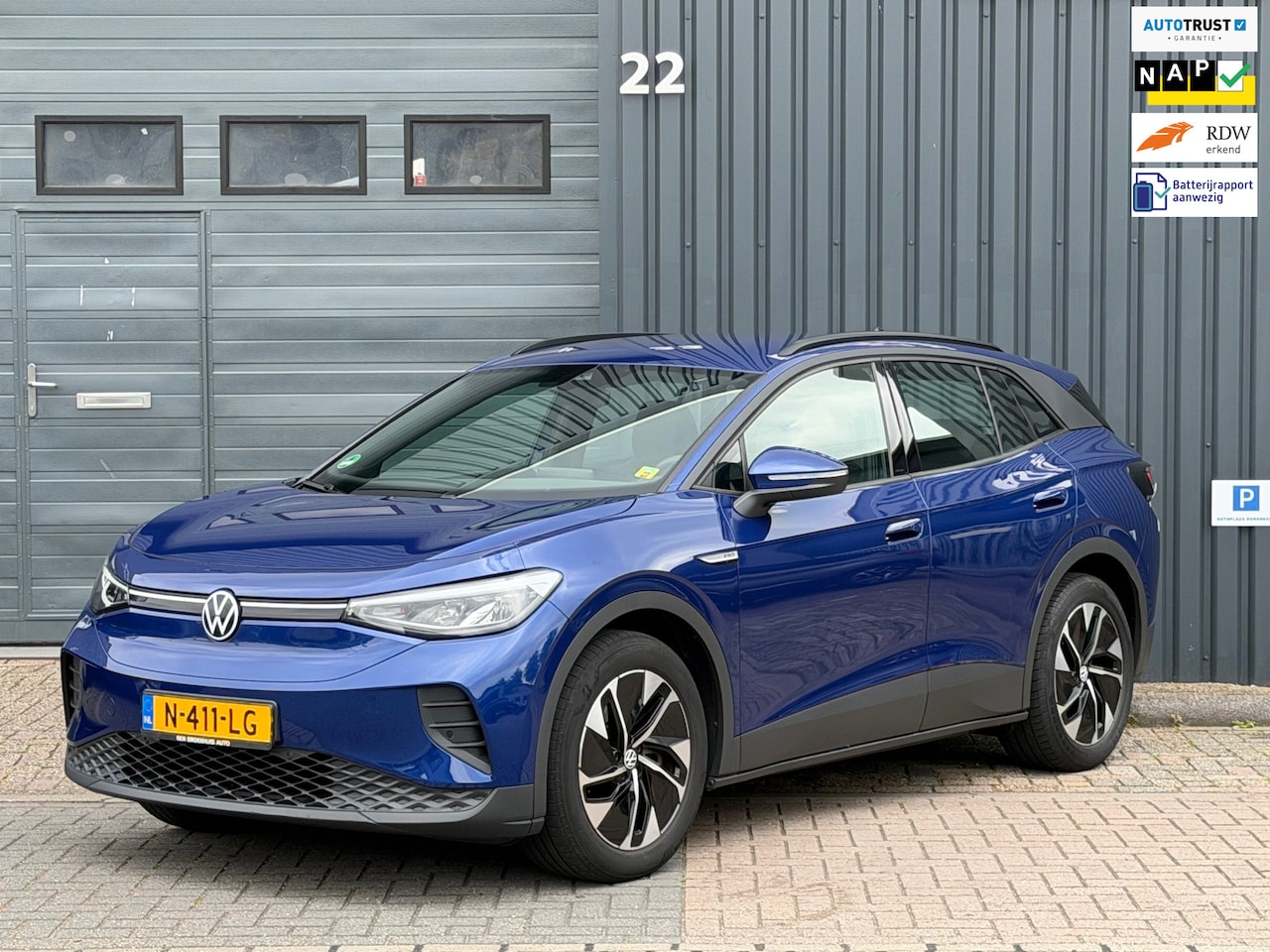 Volkswagen ID.4 - Pro 77 kWh|Soh 95%|Sfeer|Cam|Navi|Dealer Onderhouden - AutoWereld.nl