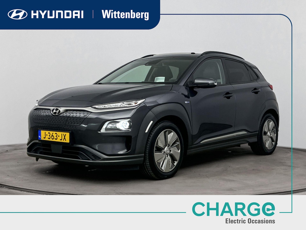 Hyundai Kona Electric - EV Premium Sky 64 kWh | WLTP 484km | Schuifdak | Warmtepomp | Leer | Stoel + stuurverwarmi - AutoWereld.nl