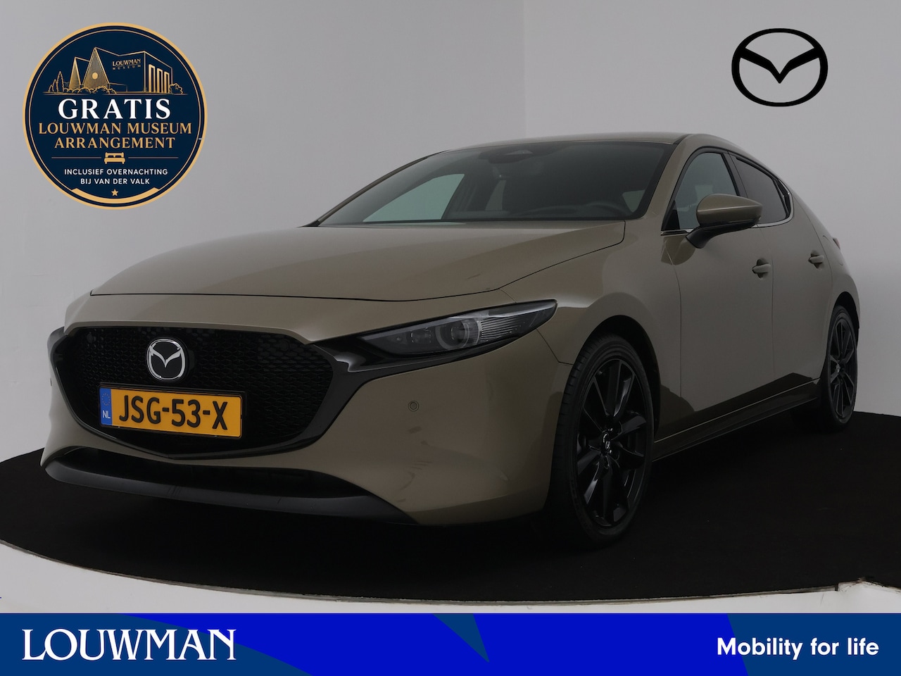 Mazda 3 - 2.0 e-SkyActiv-X M Hybrid 186 Takumi automaat | BOSE | Stoelgeheugen | Gratis-museum-arran - AutoWereld.nl
