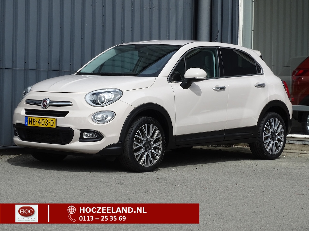 Fiat 500 X - 1.4 Turbo MultiAir Lounge | Bi Xenon | Navi | Bluetooth | Trekhaak - AutoWereld.nl