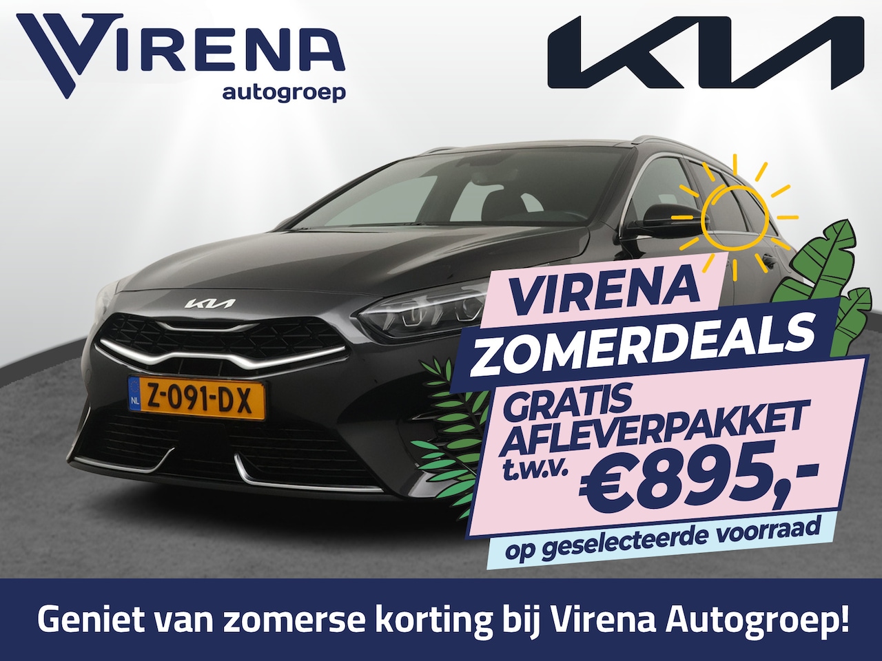 Kia Cee'd Sportswagon - Ceed 1.5 T-GDi GT-Line AUTOMAAT Stoel-/Stuurverwarming - Apple Carplay/Android Auto - Schu - AutoWereld.nl