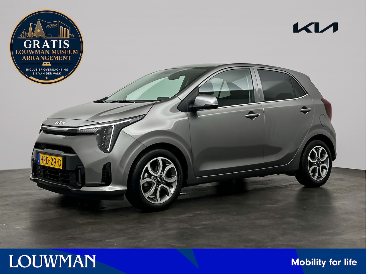 Kia Picanto - 1.0 DPI ExecutiveLine | licht metalen wielen | stoel en stuurverwarming Gratis-museum-arra - AutoWereld.nl