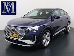 Audi Q4 Sportback e-tron - 45 Edition 82 kWh S-LINE| 10.000KM | STOELVERWARMING| ELEKTRISCHE ACHTERKLEP| ACHTERUITRIJ