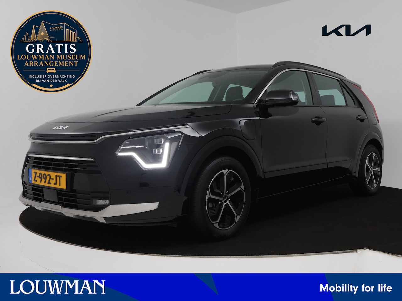 Kia Niro - 1.6 GDi PHEV DynamicPlusLine Limited Stoel en stuurwielverwarming | Camera | Gratis-museum - AutoWereld.nl
