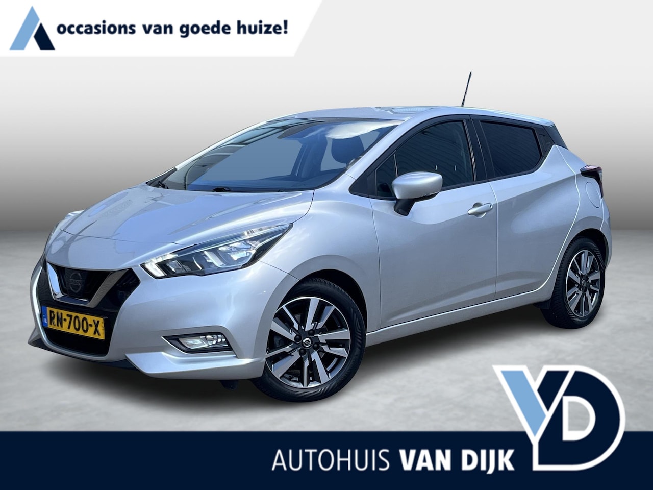 Nissan Micra - 0.9 IG-T Business Edition | NL Auto/2e Eig./Voll.Historie/Navi/Camera/Cruise/Clima/DAB/16" - AutoWereld.nl