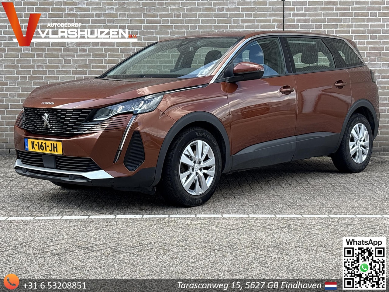 Peugeot 5008 - 1.2 PureTech Blue Lease Active | € 9.500,- NETTO! | 7 Persoons | Climate | Cruise | Navi | - AutoWereld.nl