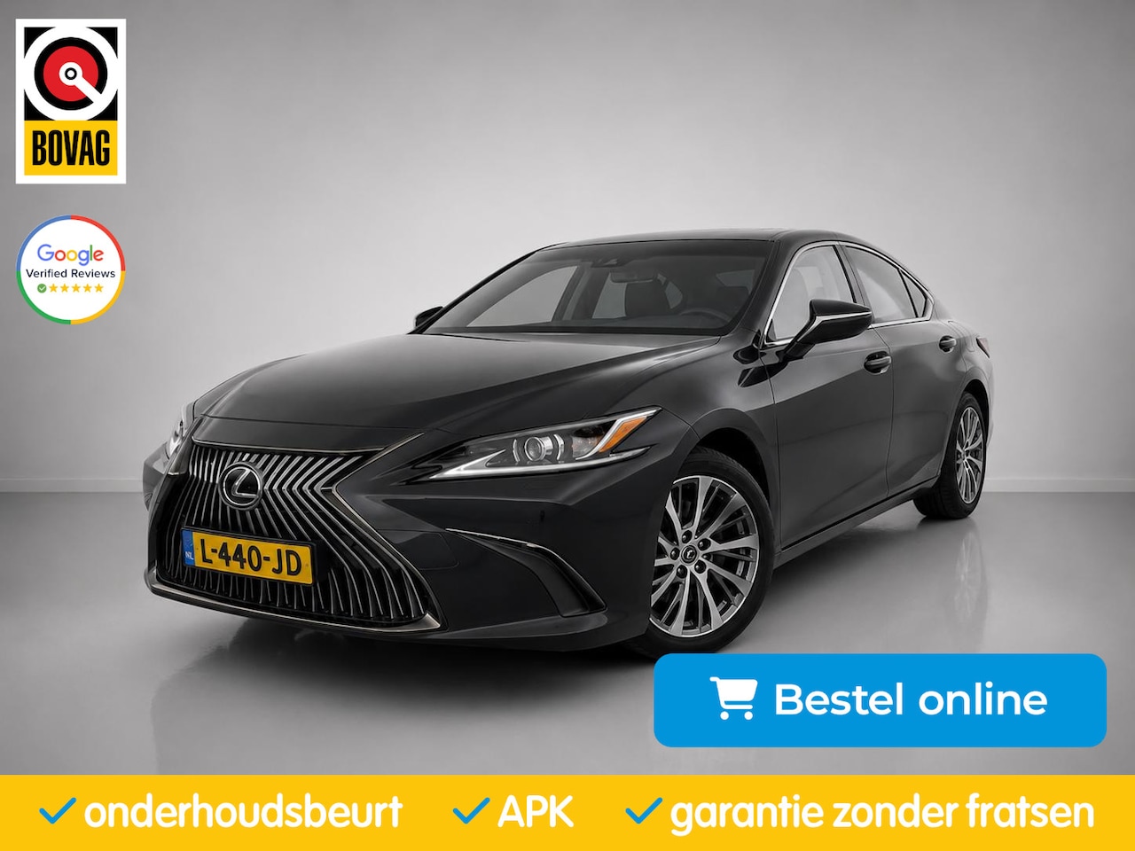 Lexus ES - 300h Business Line| Carplay|ACC|Navi|PDC|Camera|Vol-Leder|StoelVerw| - AutoWereld.nl