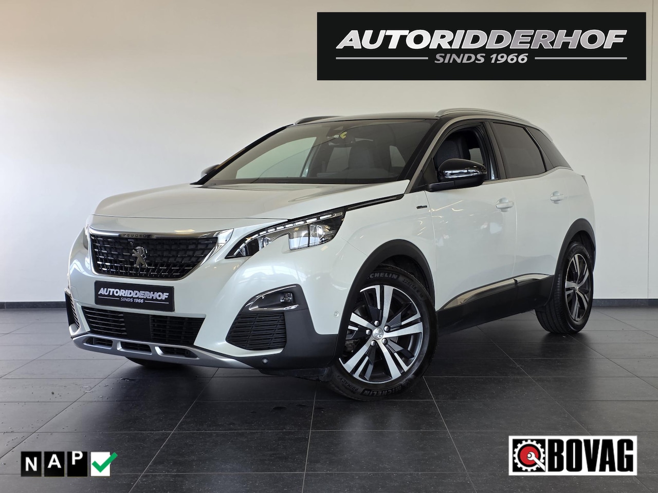 Peugeot 3008 - 1.6 e-THP GT Line | NL-Auto | Trekhaak | Camera | Cruise control - AutoWereld.nl