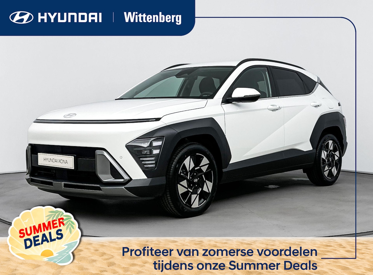 Hyundai Kona - 1.6 GDI HEV Comfort Plus | Nieuw | Snel leverbaar! | Stoel + stuurverwarming | - AutoWereld.nl