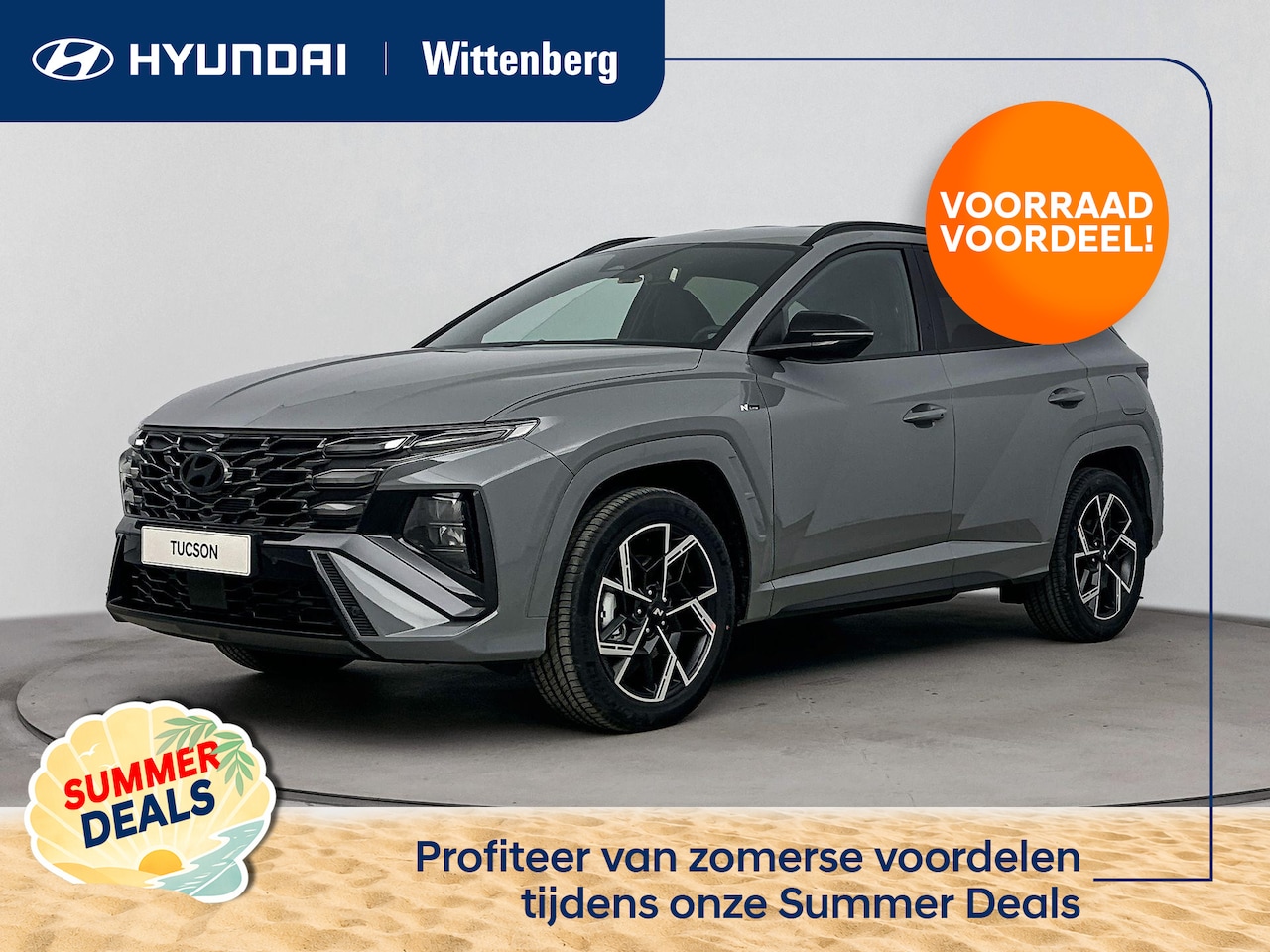Hyundai Tucson - 1.6 T-GDI PHEV N Line Business | Nieuw | Snel leverbaar | - AutoWereld.nl