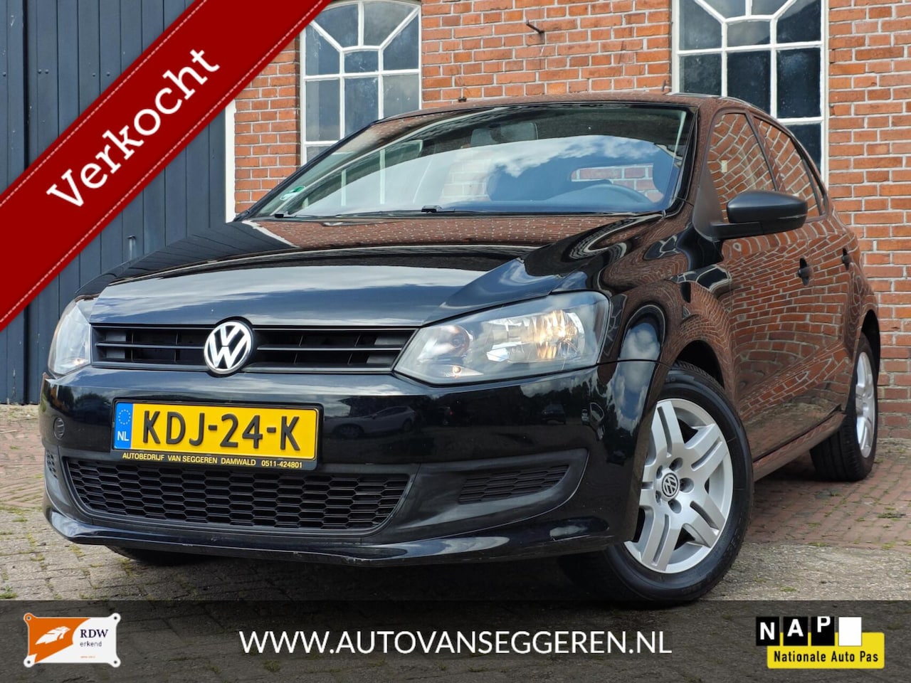 Volkswagen Polo - 1.2 - Garantie / APK / Airco / Trekhaak - AutoWereld.nl