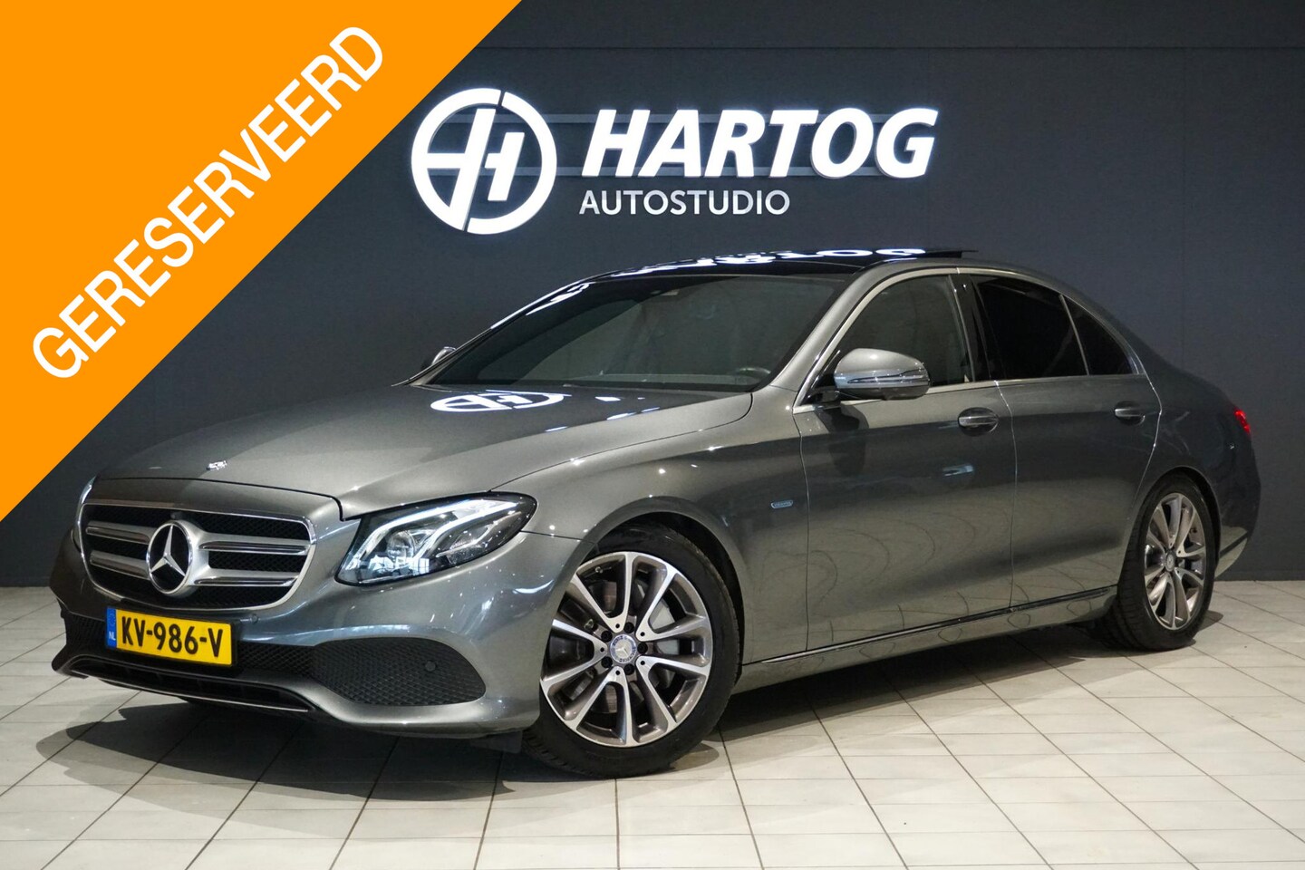 Mercedes-Benz E-klasse - 350 e Lease Edition Prestige Plus + PANO/ BURMESTER / 360 CAMERA - AutoWereld.nl