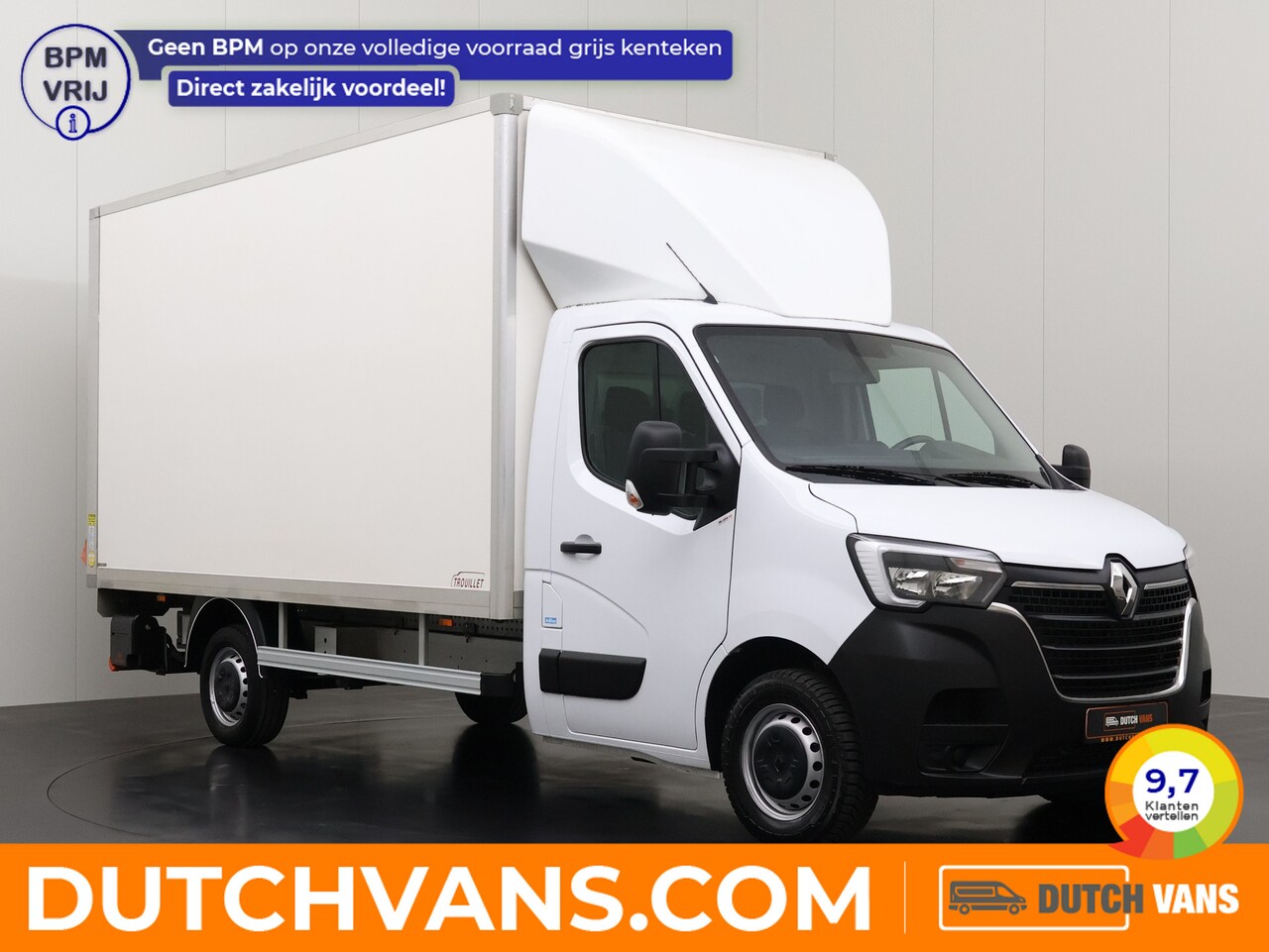 Renault Master - 2.3DCi 145PK Bakwagen+Laadklep | Dakspoiler | Navigatie | Camera | Airco | Cruise - AutoWereld.nl