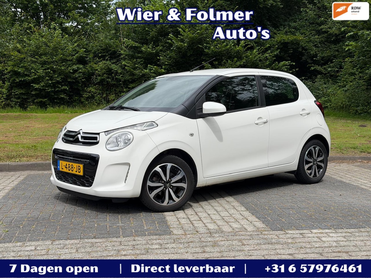Citroën C1 - 1.0VTi Shine 5Drs | Carplay | Camera | NAP! | DAB - AutoWereld.nl