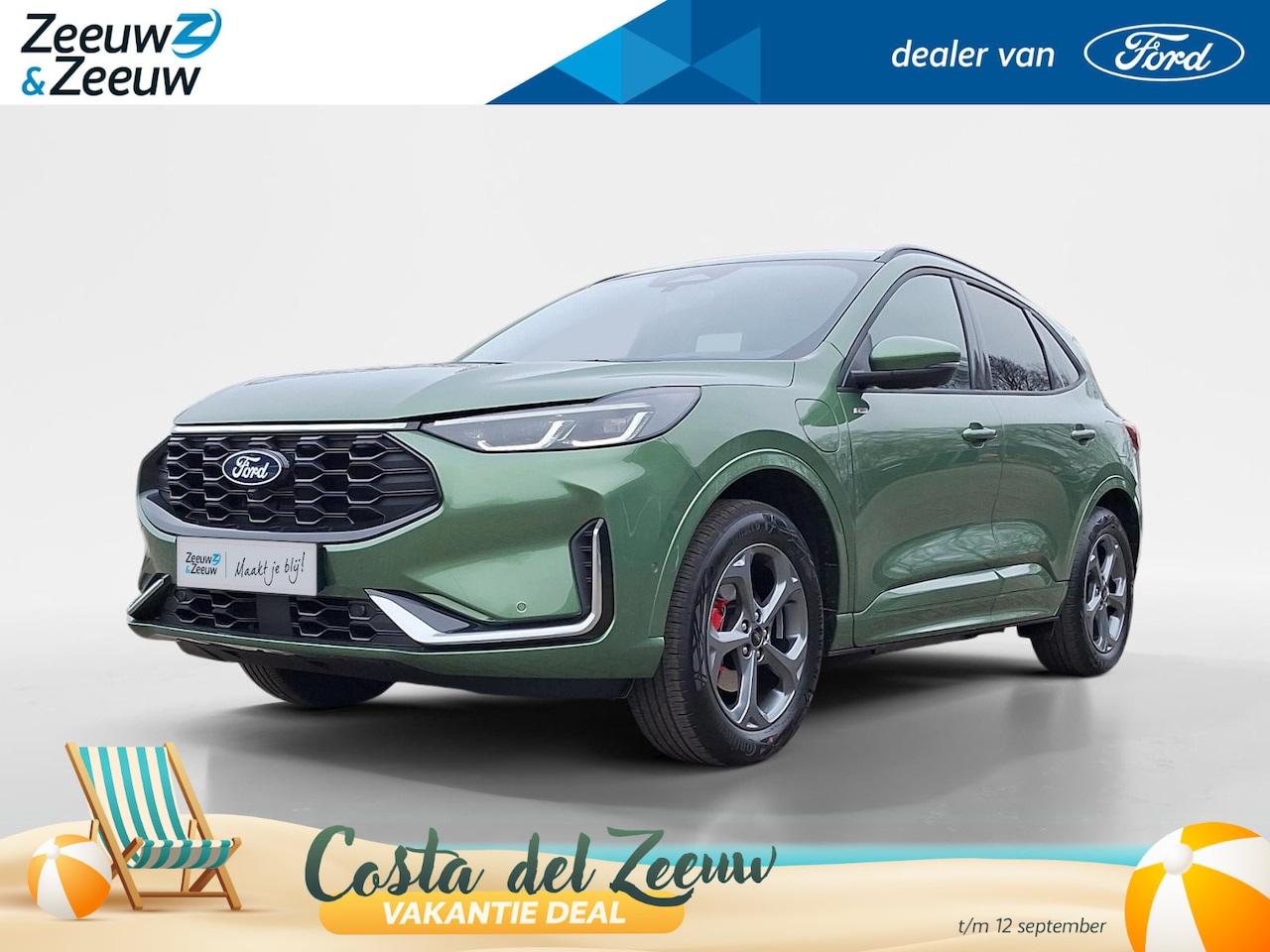 Ford Kuga - 2.5 PHEV ST-Line X Nieuw te bestellen | Winterpack | El. Trekhaak | 18" Lichtmetaal | 360C - AutoWereld.nl