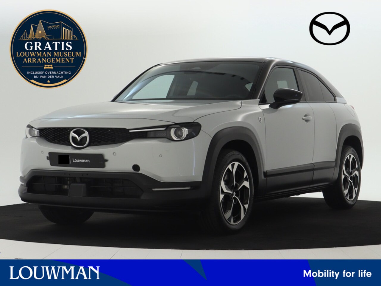 Mazda MX-30 - e-SkyActiv R-EV 170 Exclusive-line | Voorraadvoordeel €6.000,-! | Gratis-museum-arrangemen - AutoWereld.nl