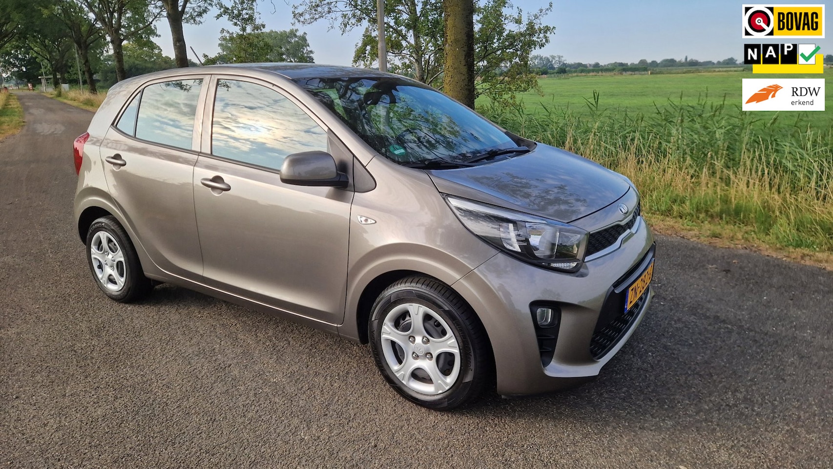 Kia Picanto - 1.0 CVVT EconomyPlusLine 1.0 CVVT EconomyPlusLine, airco, 1e eigenaar - AutoWereld.nl