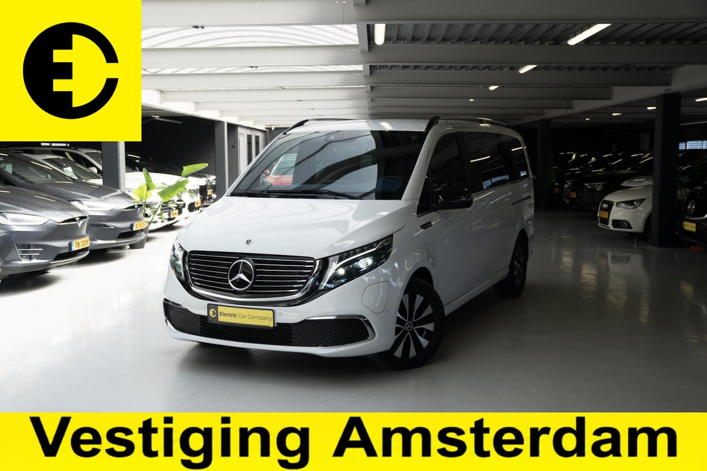 Mercedes-Benz EQV - 300 L2 90kWh | SoH 93,0% | Leder | Panoramadak | Elektrische achterklep |BTW - AutoWereld.nl