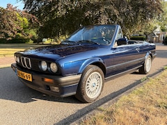BMW 3-serie Cabrio - 318i BMW E30 318i Cabrio Automaat (1992) – Mauritiusblau Metallic – Origineel Nederlands - lief