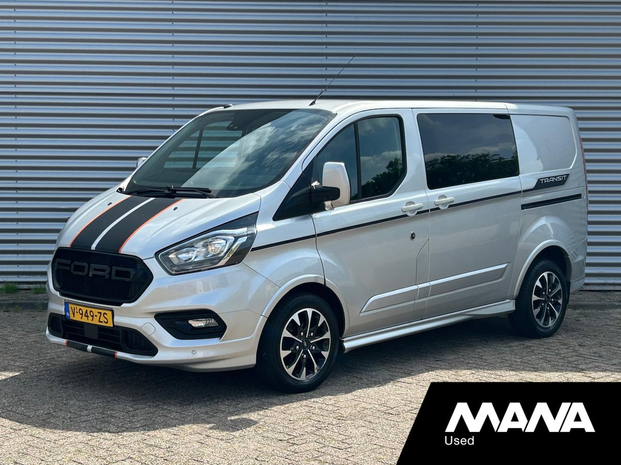 Ford Transit Custom - 310 2.0 TDCI L1H1 Sport DC Automaat LM velgen Camera Cruise Airco Dubbele schuifdeur - AutoWereld.nl