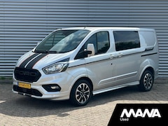 Ford Transit Custom - 310 2.0 TDCI L1H1 Sport DC Automaat LM velgen Camera Cruise Airco Dubbele schuifdeur