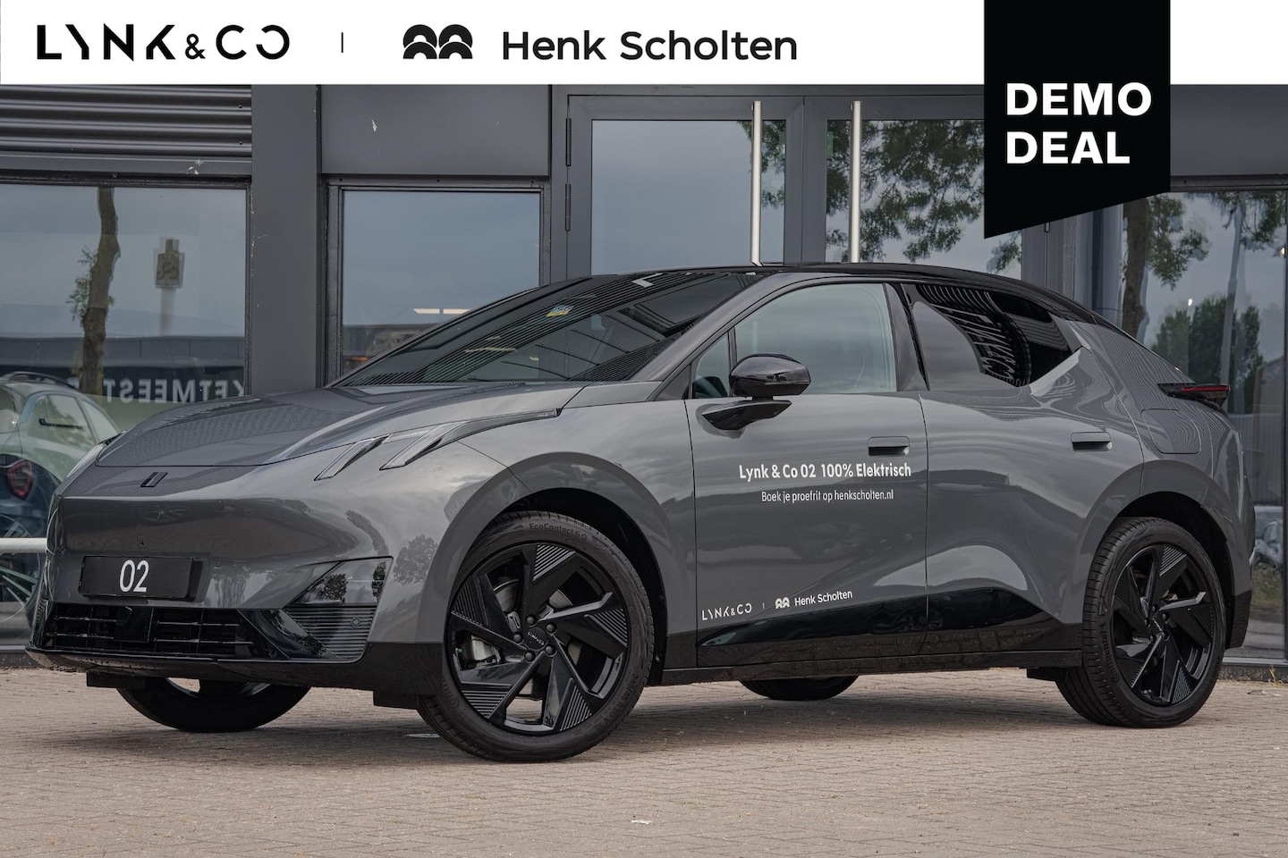 Lynk & Co 02 - More 66 kWh | 360 Graden Camera | Harman Kardon | Panoramadak | Elektrisch bedienbare voor - AutoWereld.nl