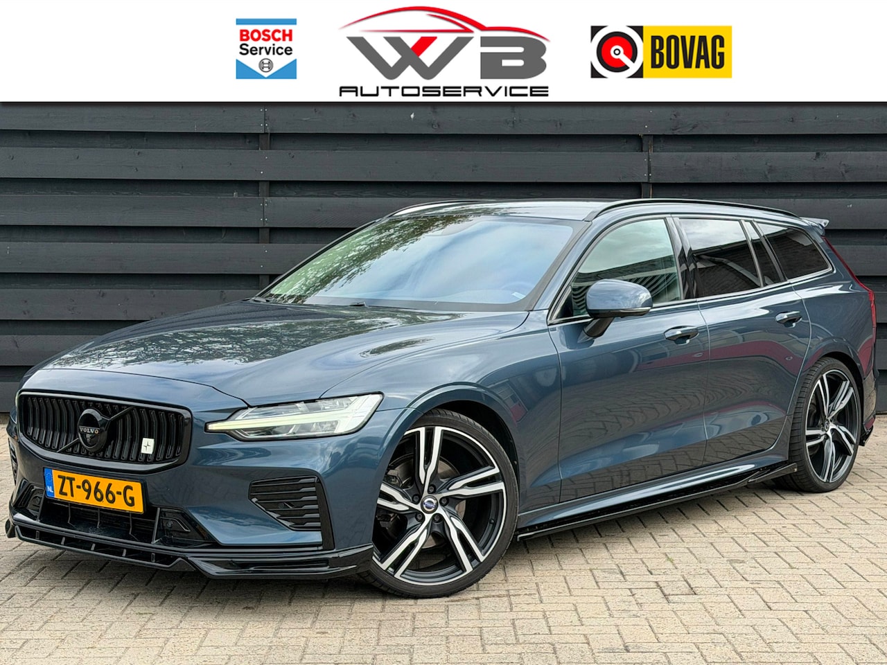 Volvo V60 - 2.0 T4 Polestar I H&K I Blind Spot I Leder I 360° - AutoWereld.nl