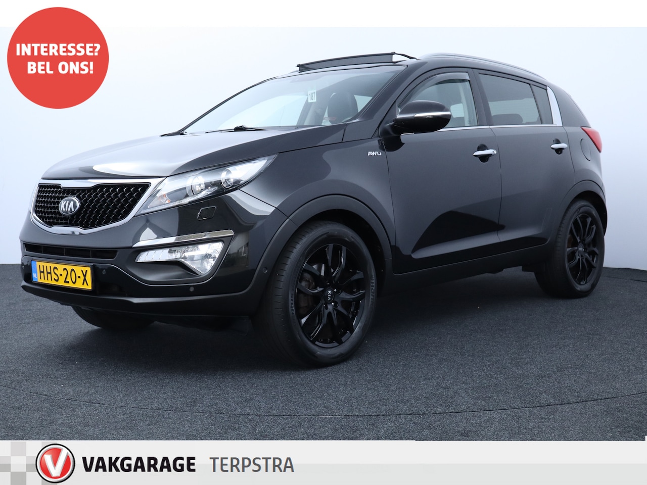 Kia Sportage - 2.0 ExecutiveLine 4WD /AUTOMAAT! /LED Koplampen /Open Pano Dak /18"LMV /Keyless /Navi /Cli - AutoWereld.nl