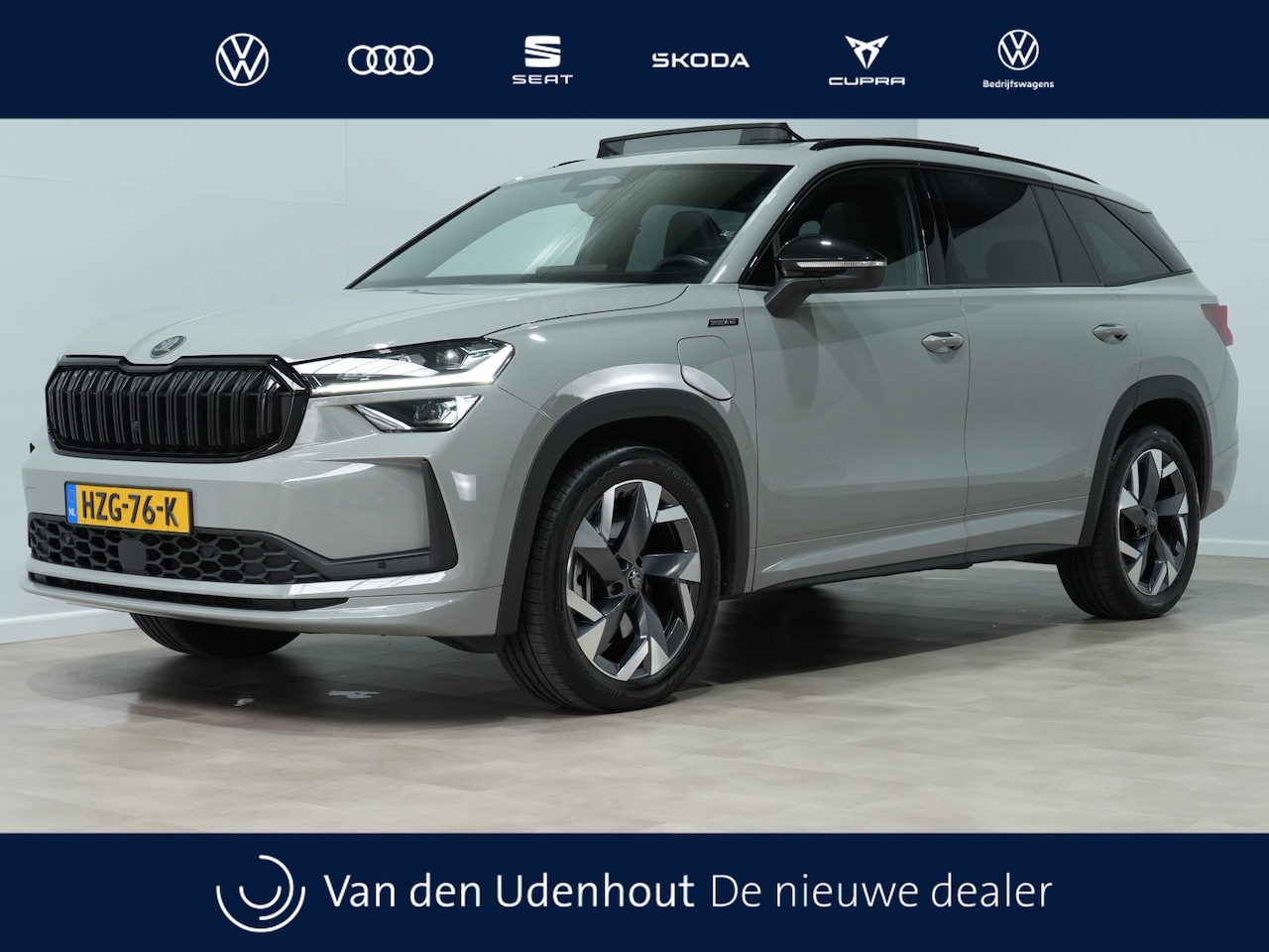 Skoda Kodiaq - 1.5 PK TSI PHEV Sportline Business Panoramadak Wegklapbare trekhaak 273 - AutoWereld.nl