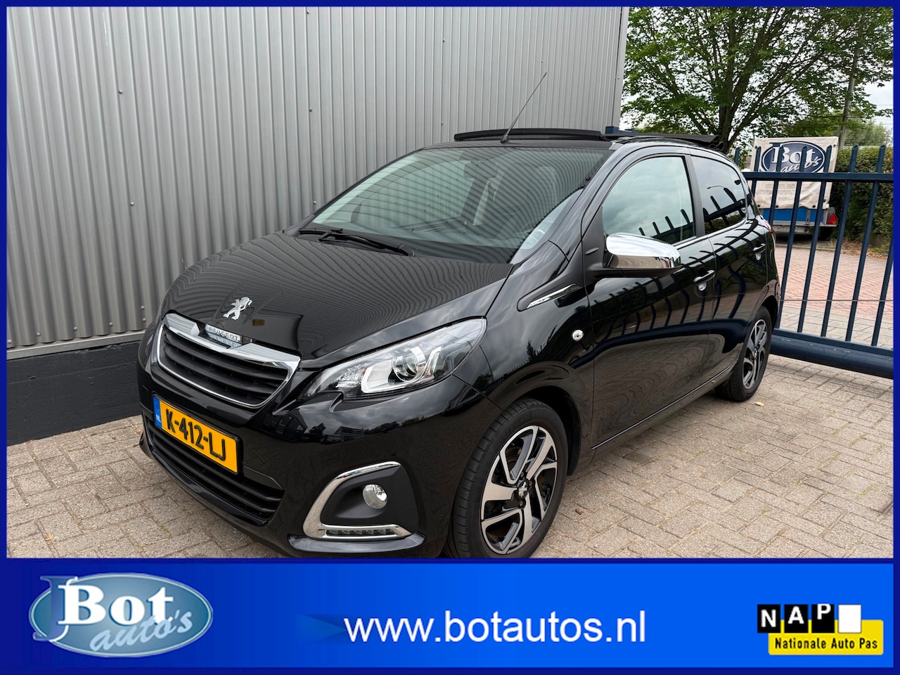 Peugeot 108 - 1.0 e-VTi Allure TOP! / CABRIO / 1E EIGENAAR / AIRCO / APPLE CAR PLAY / 58.000 KM / NL-AUT - AutoWereld.nl