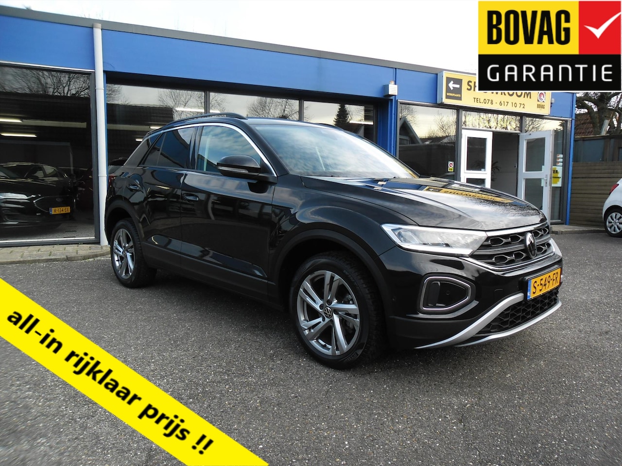Volkswagen T-Roc - 1.0 TSI 110Pk 75 Edition Nav Airco 17"Lmv R-Line Camera Privacyglas Pdc Digi Led Rijklaarp - AutoWereld.nl
