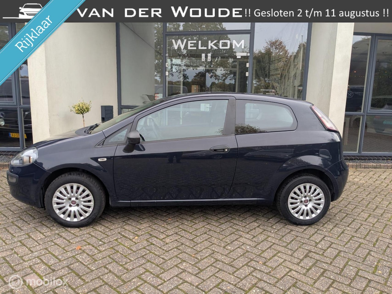 Fiat Punto Evo - 1.2 Active 1.2 Active 3DRS, APK 10-2026 2010|Airco! - AutoWereld.nl