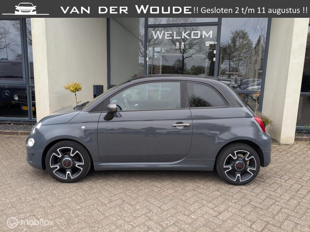 Fiat 500 - 0.9 105pk Turbo Sport ICE Wrap bicolore - AutoWereld.nl