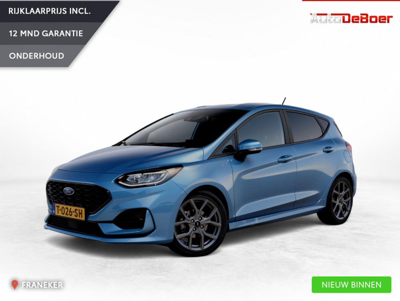 Ford Fiesta - 1.0 EcoBoost Hybrid ST-Line 1.0 EcoBoost Hybrid ST-Line - AutoWereld.nl