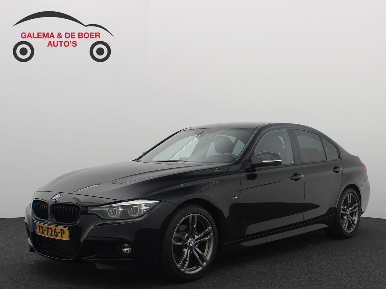 BMW 3-serie - 318i M Sport Edition M-PAKKET / BLACK OPTIC / FULL LED / LEDER / STOELVERW / GR NAVI / CLI - AutoWereld.nl