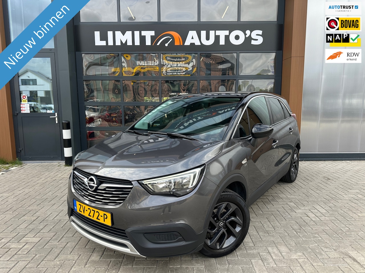 Opel Crossland X - 1.2 120 Jaar Edition Airco/Navi/Cruise/El.ramen/Pdc/Lmv/Nap/Apk - AutoWereld.nl