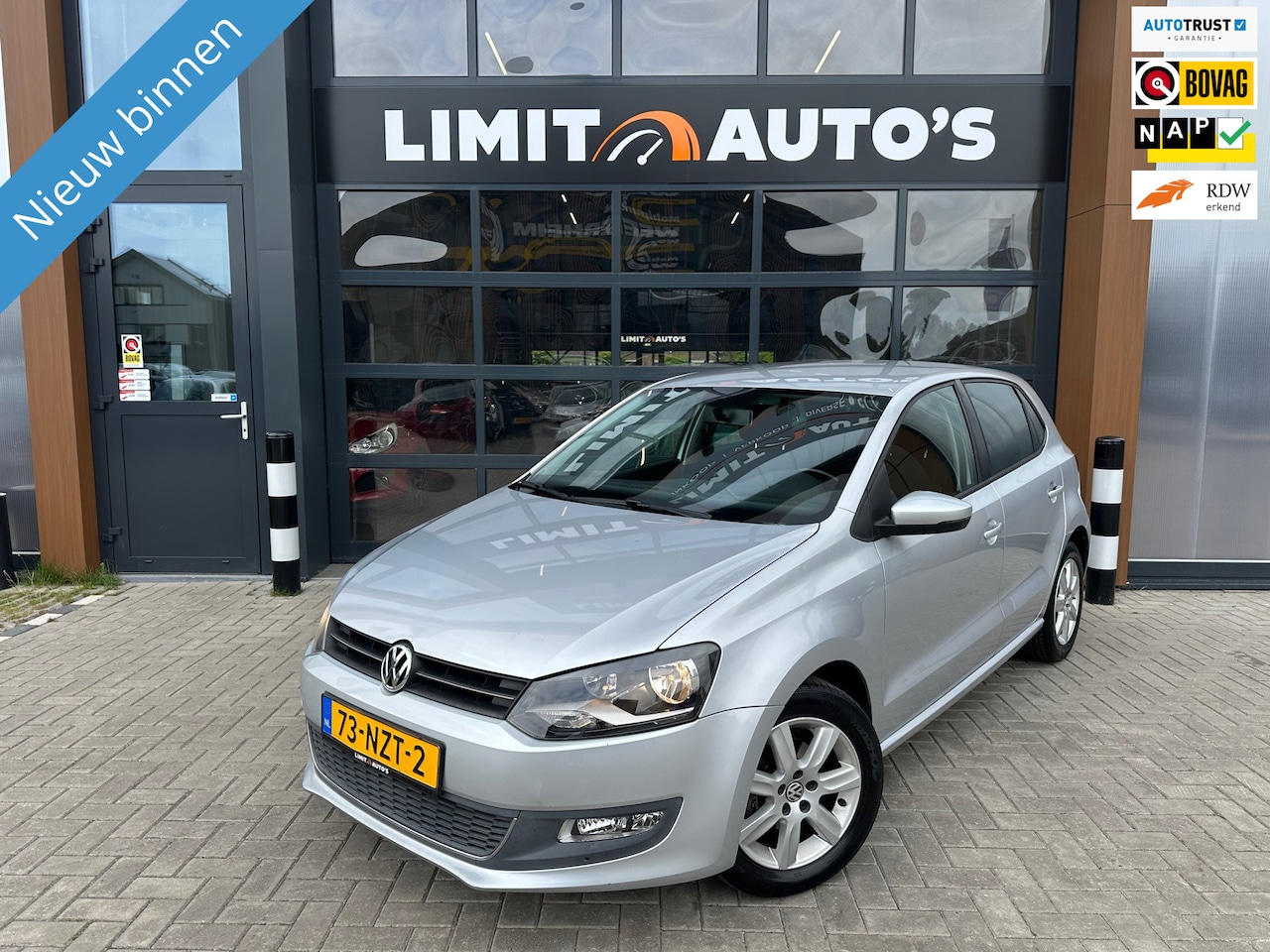 Volkswagen Polo - 1.4-16V Highline Airco/Carplay/Cruise/El.ramen/Lmv/Nap/Apk - AutoWereld.nl