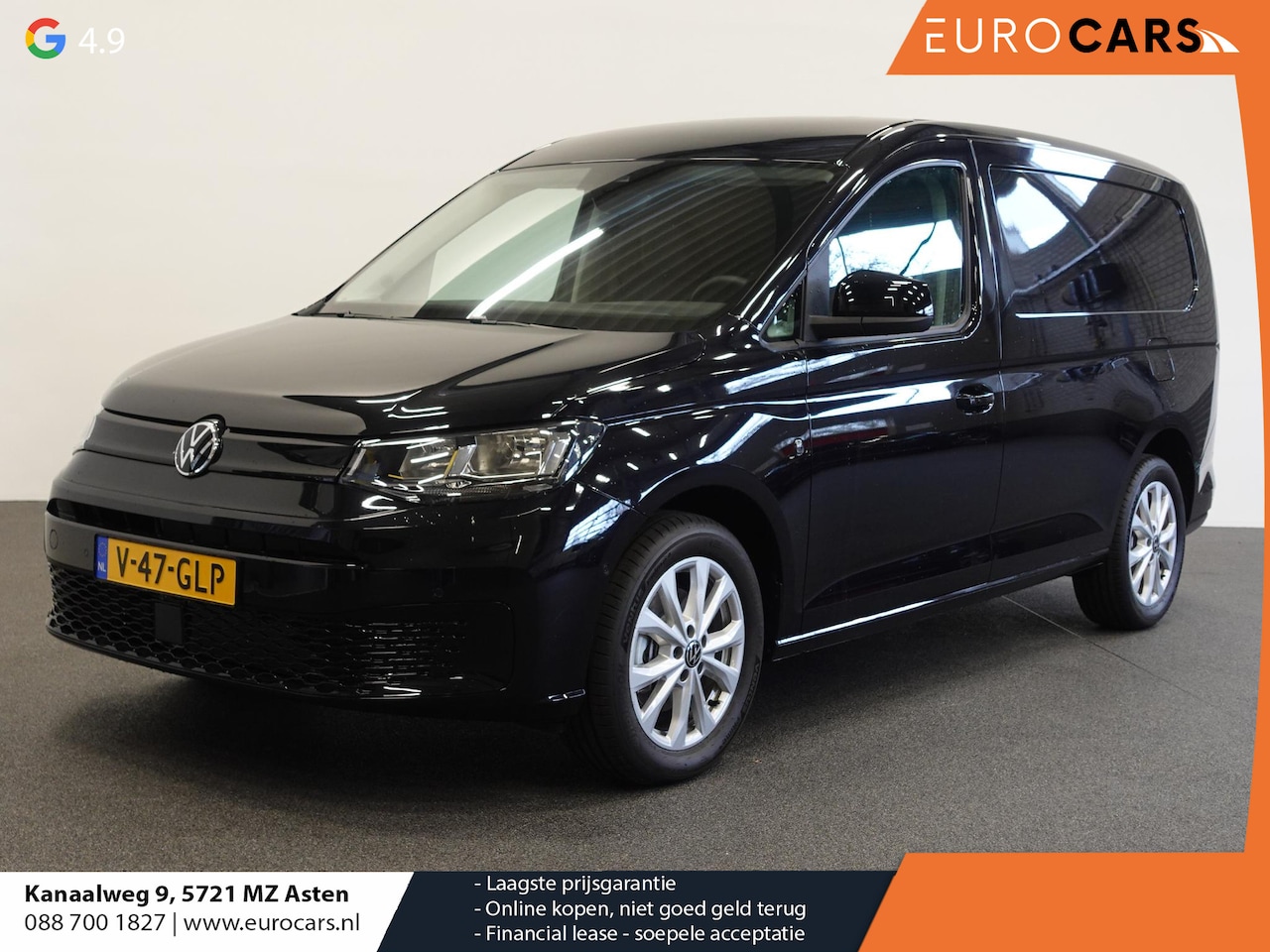 Volkswagen Caddy Cargo Maxi - 2.0 TDI Style Automaat Airco Carplay Adaptive Cruise Control PDC VA Camera Trekhaak 17" LM - AutoWereld.nl