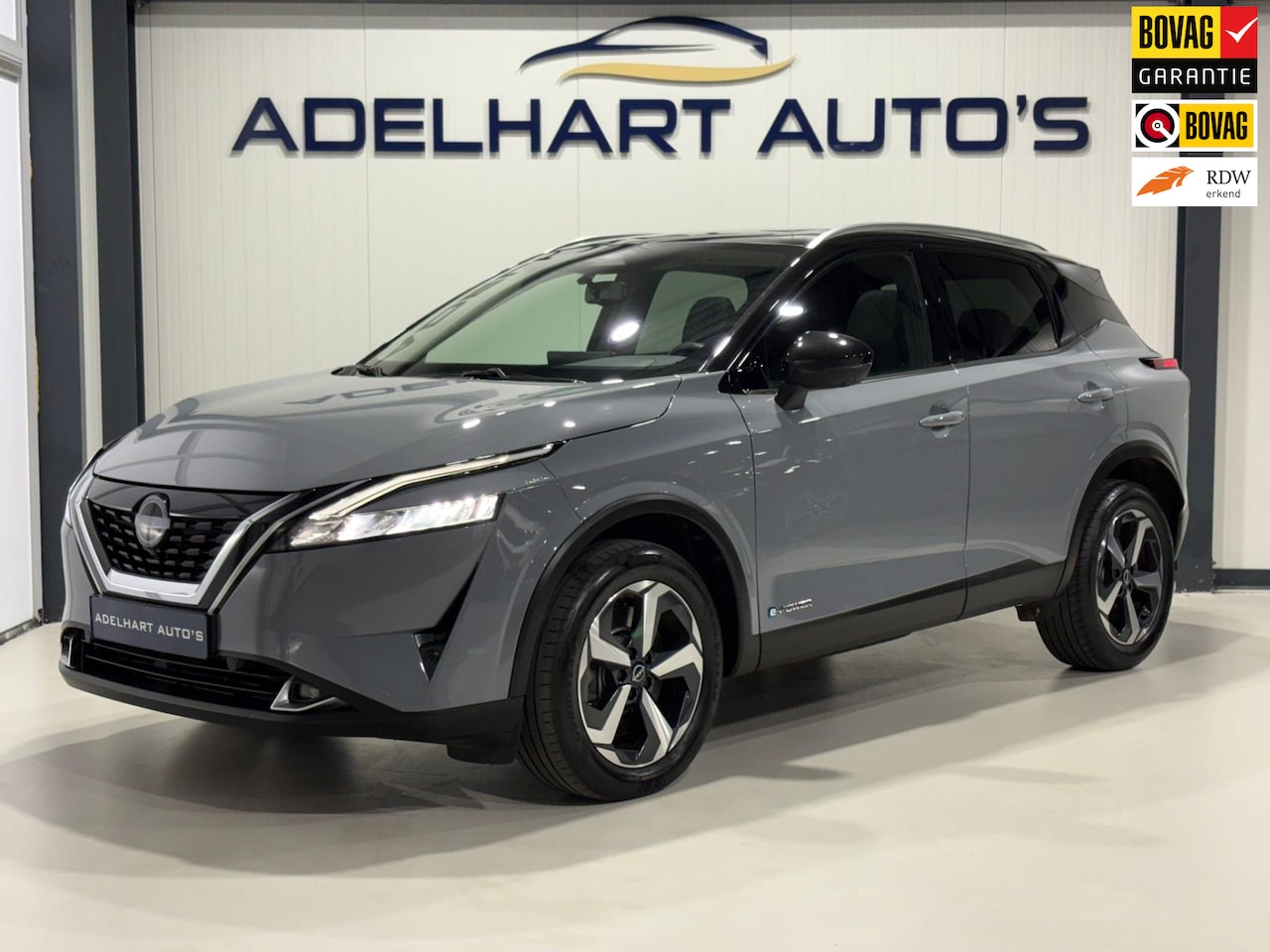 Nissan Qashqai - 1.5 e-Power N-Connecta Nardo 190 PK Automaat / Panorama dak / 360 Camera / Cruise control - AutoWereld.nl