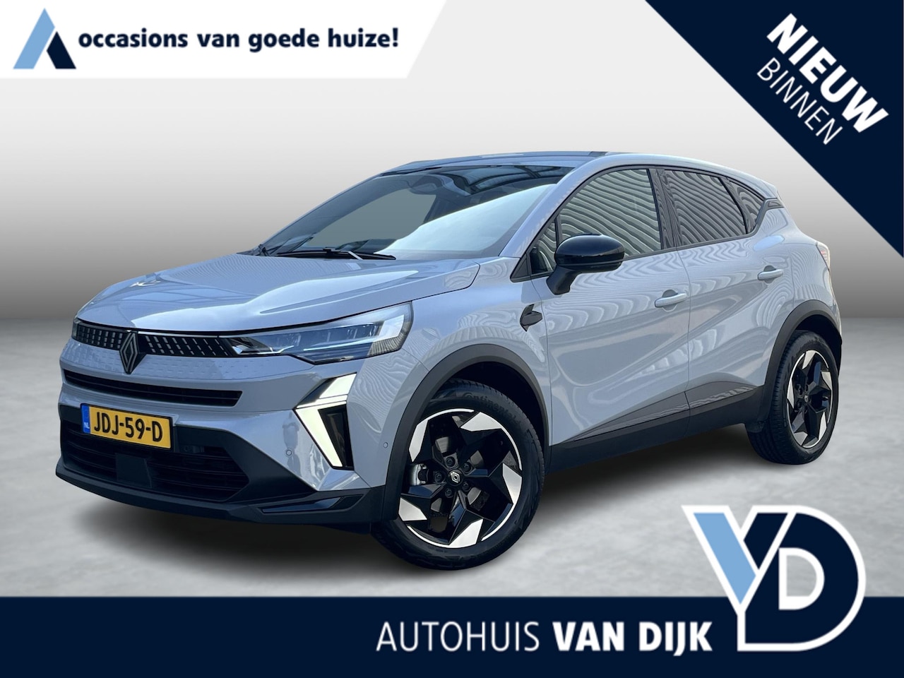Renault Captur - 1.3 mild hybrid 160 techno | Navi/Clima/Adapt.Cruise/Camera/18"/Stoel+Stuurverw./Sfeerverl - AutoWereld.nl