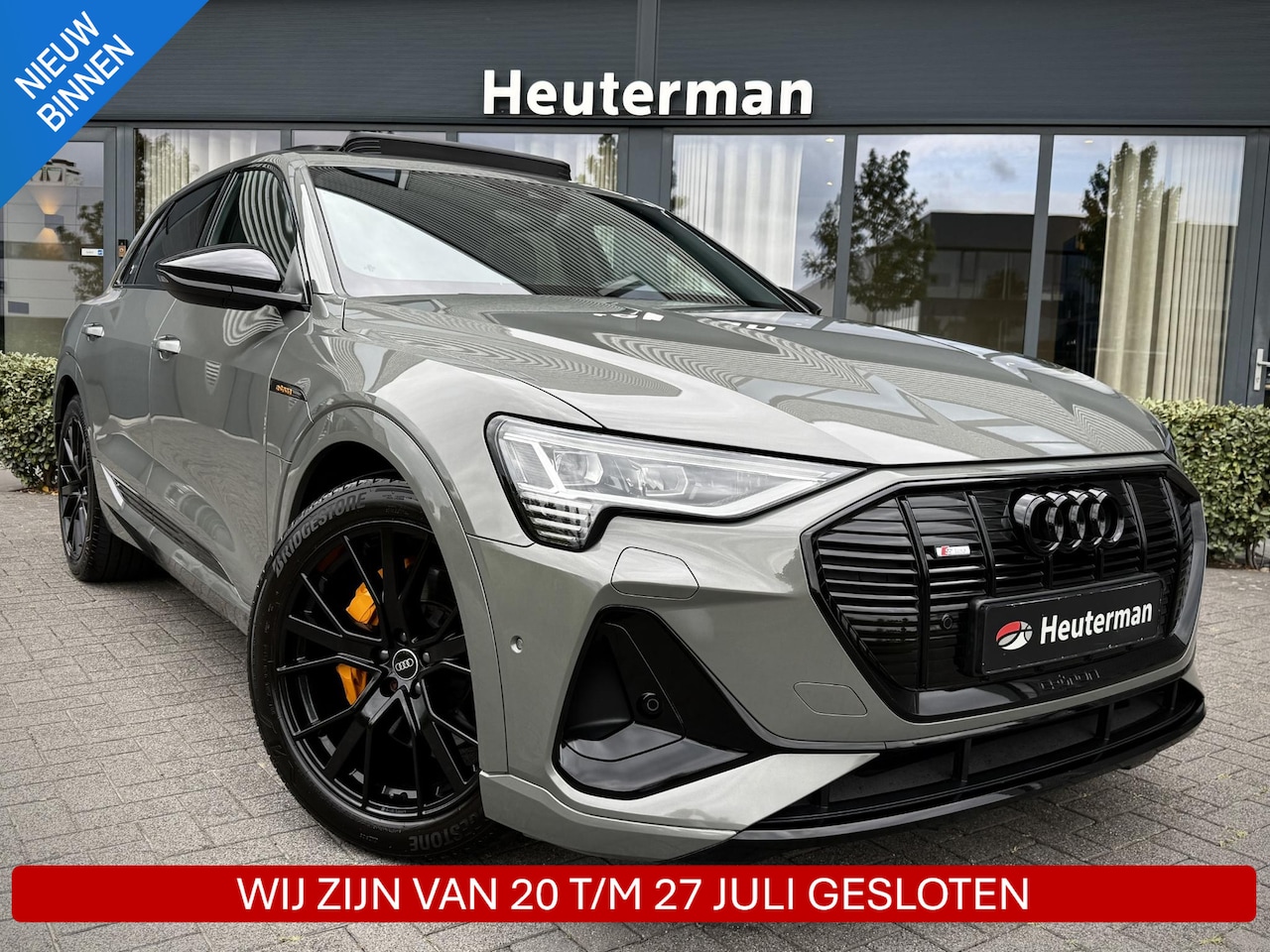Audi e-tron - 50 Quattro S Line Black Edition/Pano/Leder/97%SOH - AutoWereld.nl