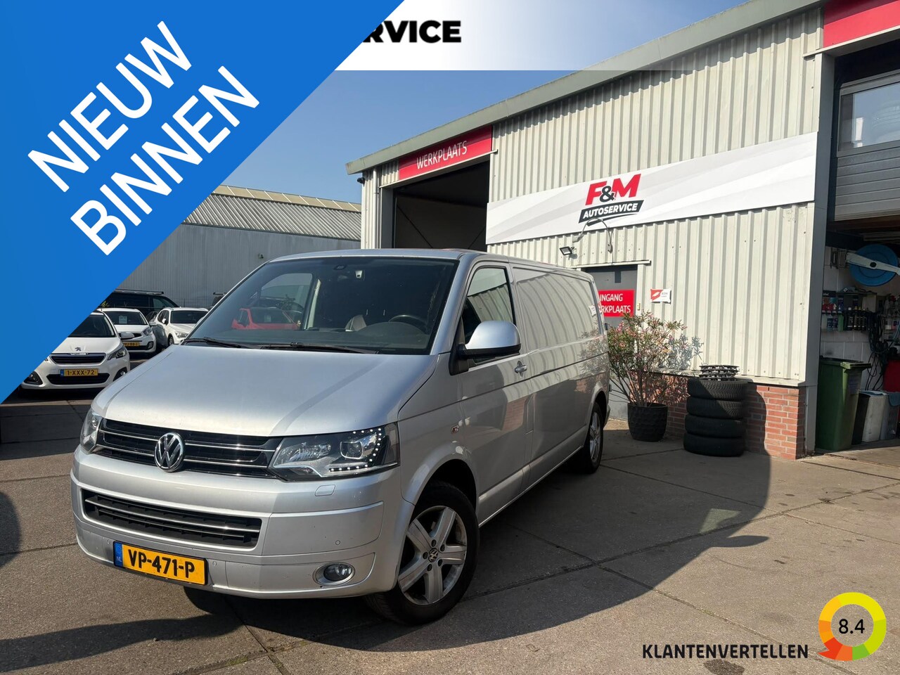 Volkswagen Transporter - 2.0 TDI L2H1 DC Comfortline DSG, Airco, cruise, pdc, leder, trekhaak - AutoWereld.nl