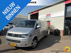 Volkswagen Transporter - 2.0 TDI L2H1 DC Comfortline DSG, airco, cruise, pdc, leder, trekhaak, navi