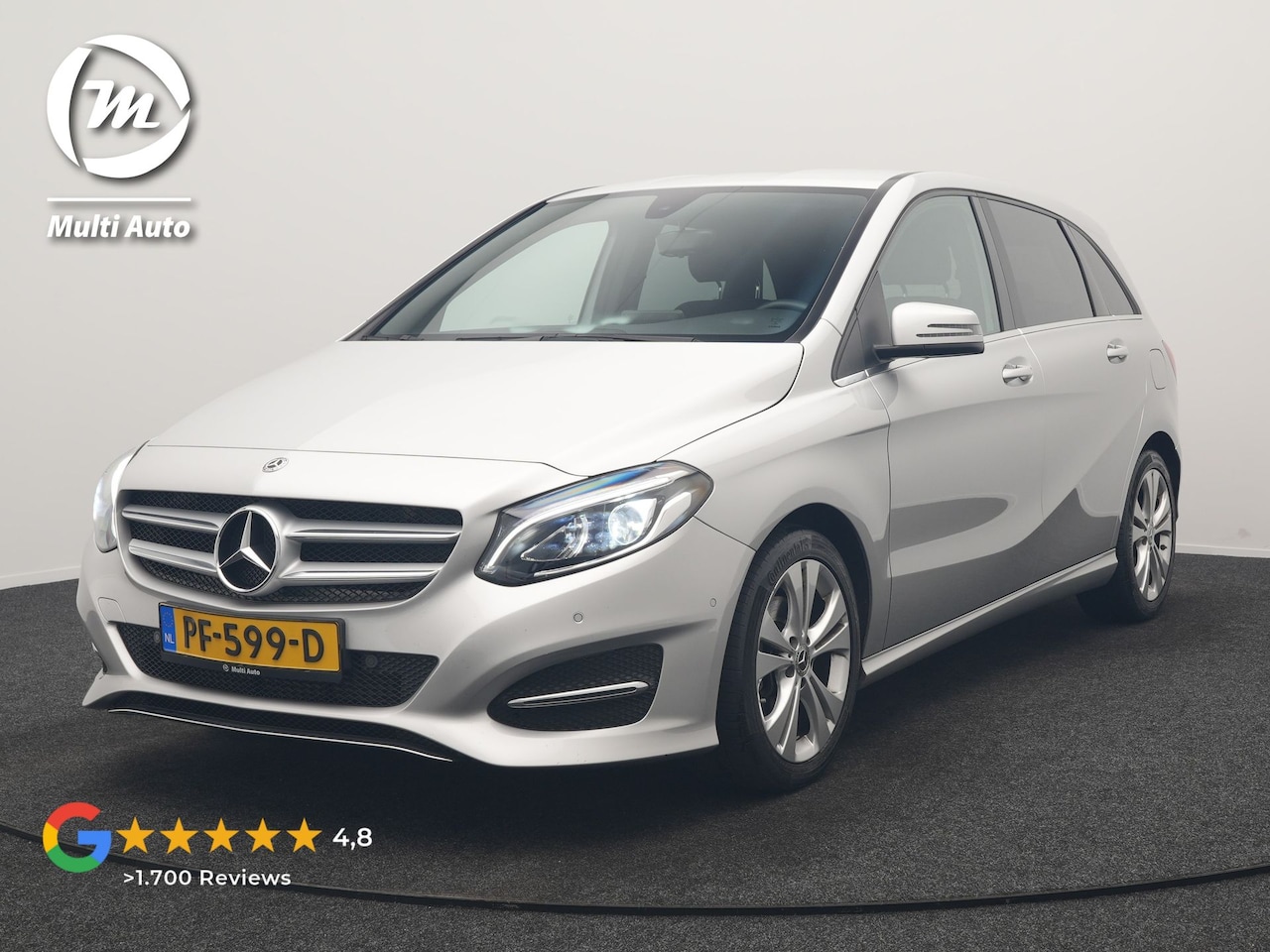 Mercedes-Benz B-klasse - 180 123pk Dealer O.H | Trekhaak | Camera | Cruise Control | Led Koplampen | Navigatie | Le - AutoWereld.nl