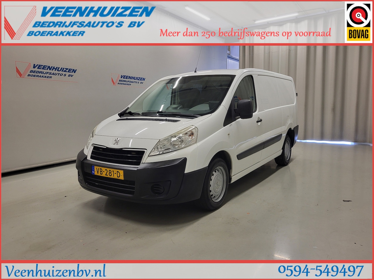 Peugeot Expert - 2.0HDI L2/H1 Trekhaak Apk tot 24-2-2027! - AutoWereld.nl