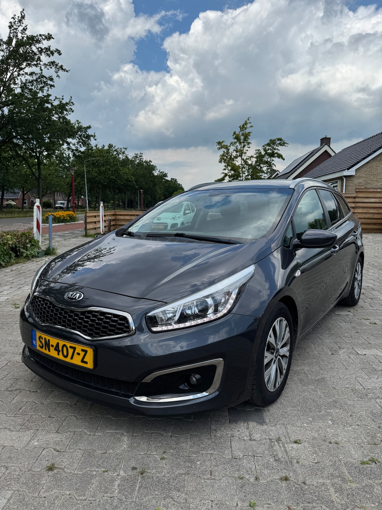Kia Cee'd Sportswagon - 1.0 T-GDi Design Edition Kia cee'd Sportswagon BWJ 2018 1.0 T-GDi 120 PK Design Edition 1STE EIG | TREKHAAK | CAMER - AutoWereld.nl