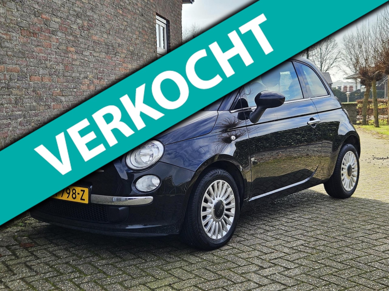 Fiat 500 - 1.2 Lounge*Airco*Panodak*Rijklaar - AutoWereld.nl