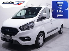 Ford Transit Custom - 2.0 TDCI 130 pk L2 Dubbel Cabine 5-Zits Navi Camera, Apple Carplay, Cruise Control, PDC V+